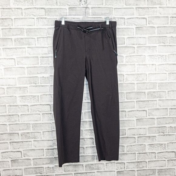 Lululemon LAB Women's Sarala Pants in Gray adjustible fit Belt size 8 - Picture 4 of 12